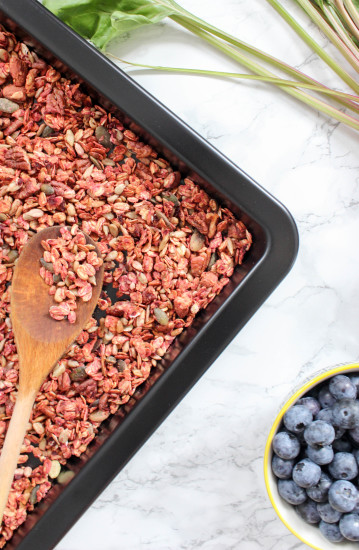 Beetroot and Apple Granola