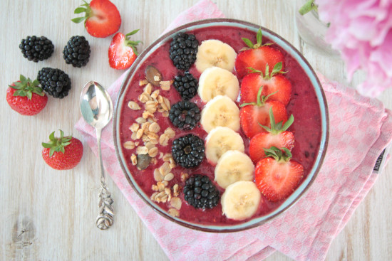 Acai and Berry Smoothie Bowl