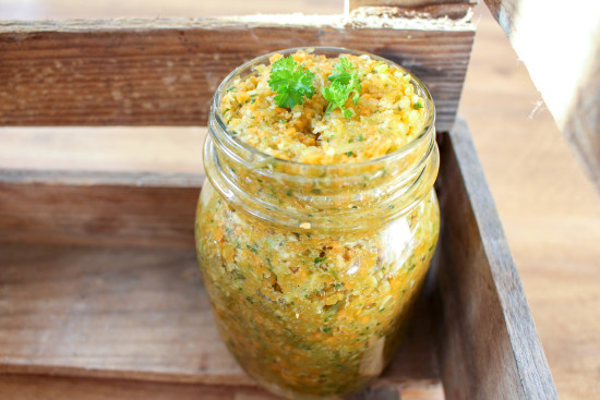 Homemade Vegetable Stock Paste