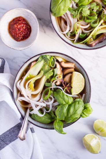 Vegetarian Pho - Heavenlynn Healthy