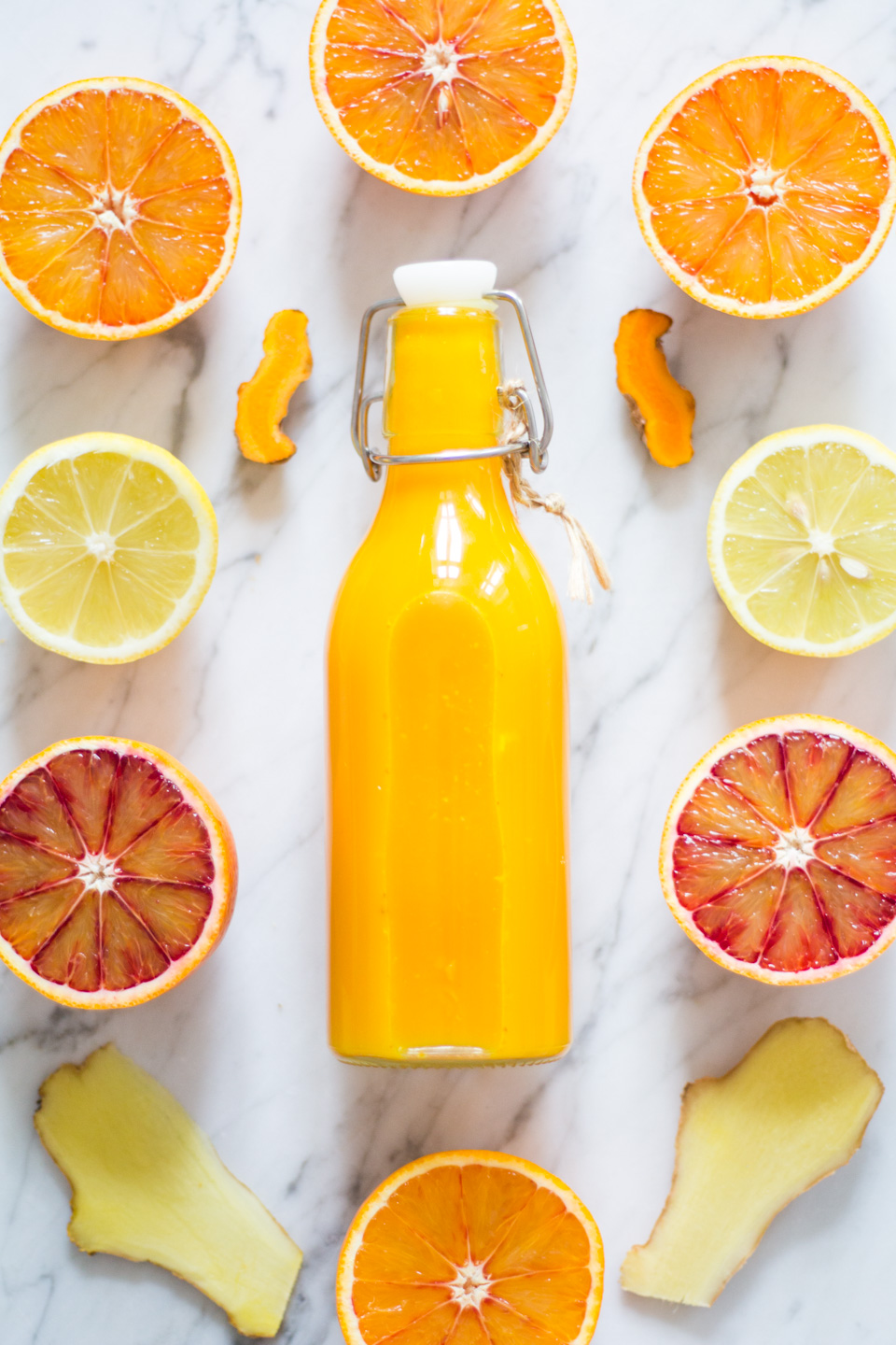Lemon And Ginger Shot - A Healthy Wellness Shot Recipe